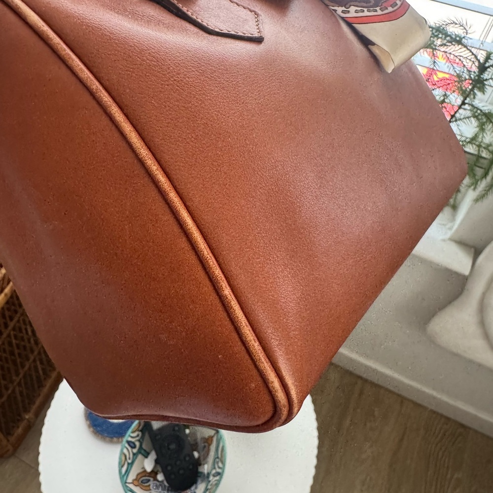 Gucci Authentic Vintage Bamboo Handle Bag - Brown Leather with COA - Picture 17 of 17